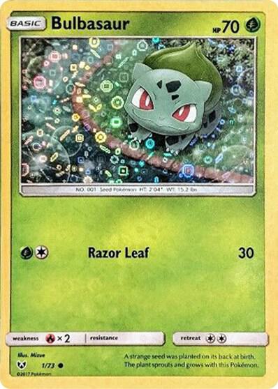 Bulbasaur 001/073 — Miscellaneous Cards & Products (English Pokémon TCG card)