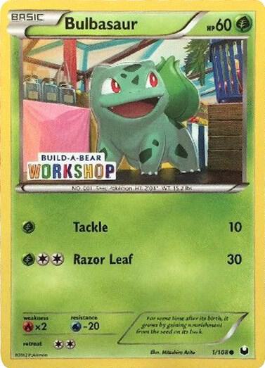 Bulbasaur 001/108 — Miscellaneous Cards & Products (English Pokémon TCG card)