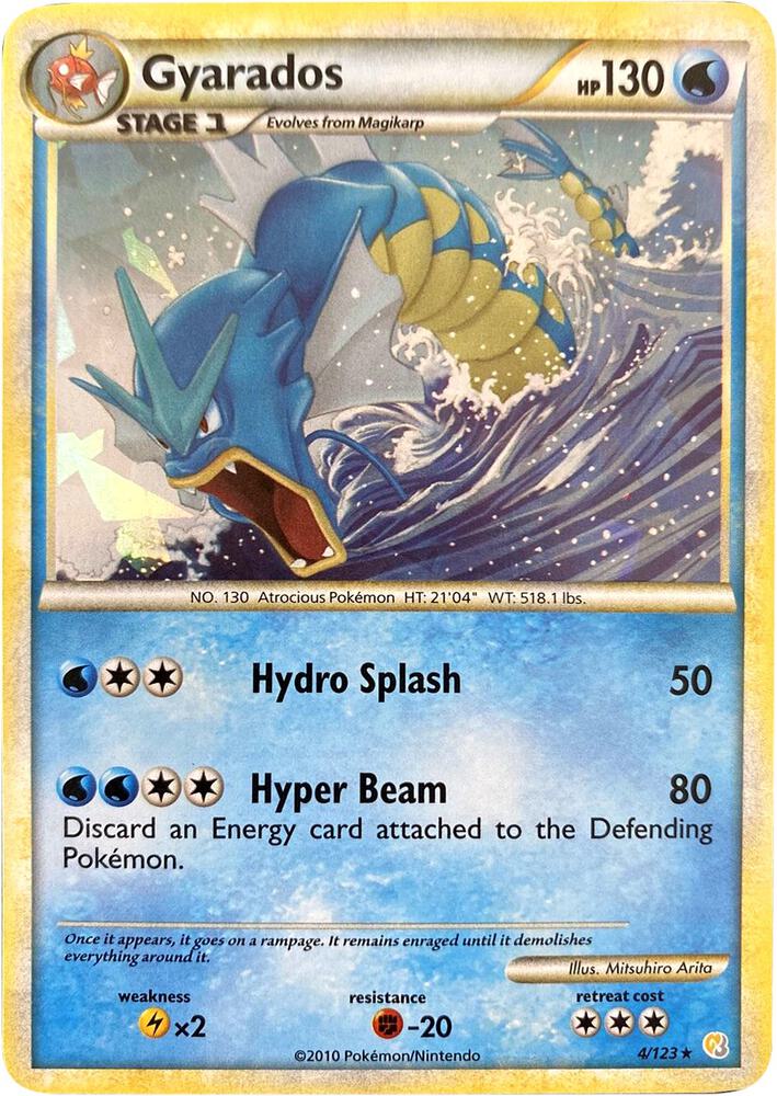 Gyarados 004/123 — Miscellaneous Cards & Products (English Pokémon TCG card)