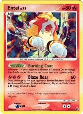 Entei 004/132 — Miscellaneous Cards & Products (English Pokémon TCG card)