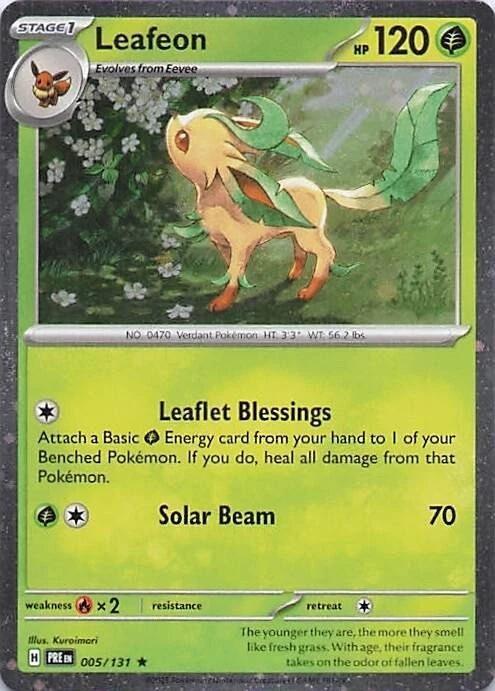 Leafeon 005/131 — Miscellaneous Cards & Products (English Pokémon TCG card)