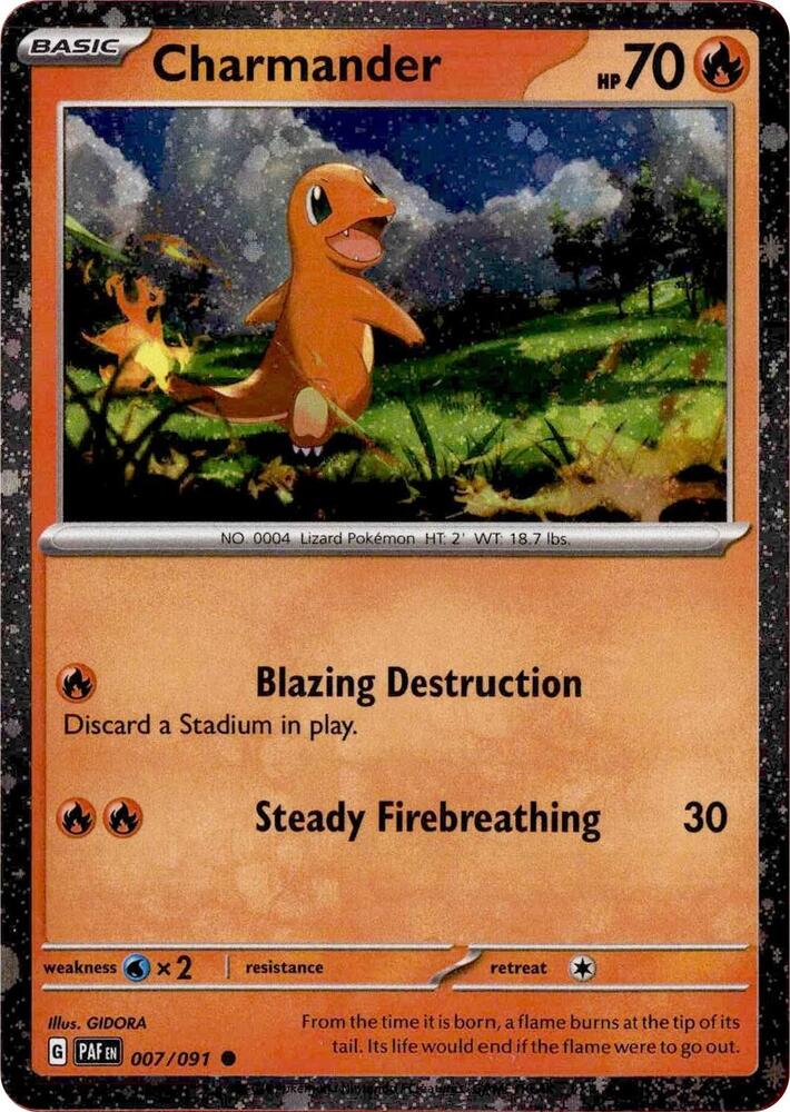 Charmander 007/091 — Miscellaneous Cards & Products (English Pokémon TCG card)