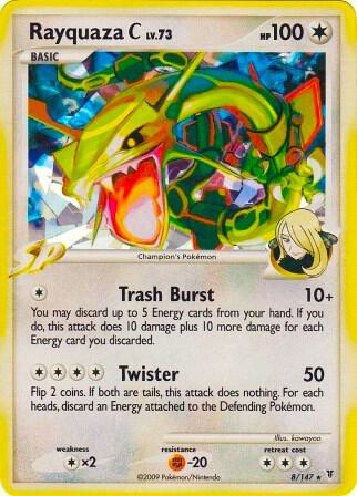 Rayquaza C 008/147 — Miscellaneous Cards & Products (English Pokémon TCG card)
