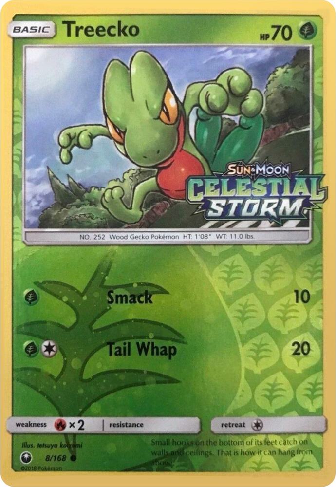 Treecko 008/168 — Miscellaneous Cards & Products (English Pokémon TCG card)