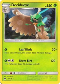 Decidueye 011/149 — Miscellaneous Cards & Products (English Pokémon TCG card)