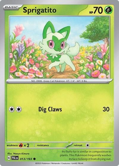 Sprigatito 013/193 — Miscellaneous Cards & Products (English Pokémon TCG card)