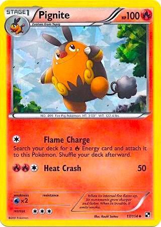 Pignite 017/114 — Miscellaneous Cards & Products (English Pokémon TCG card)
