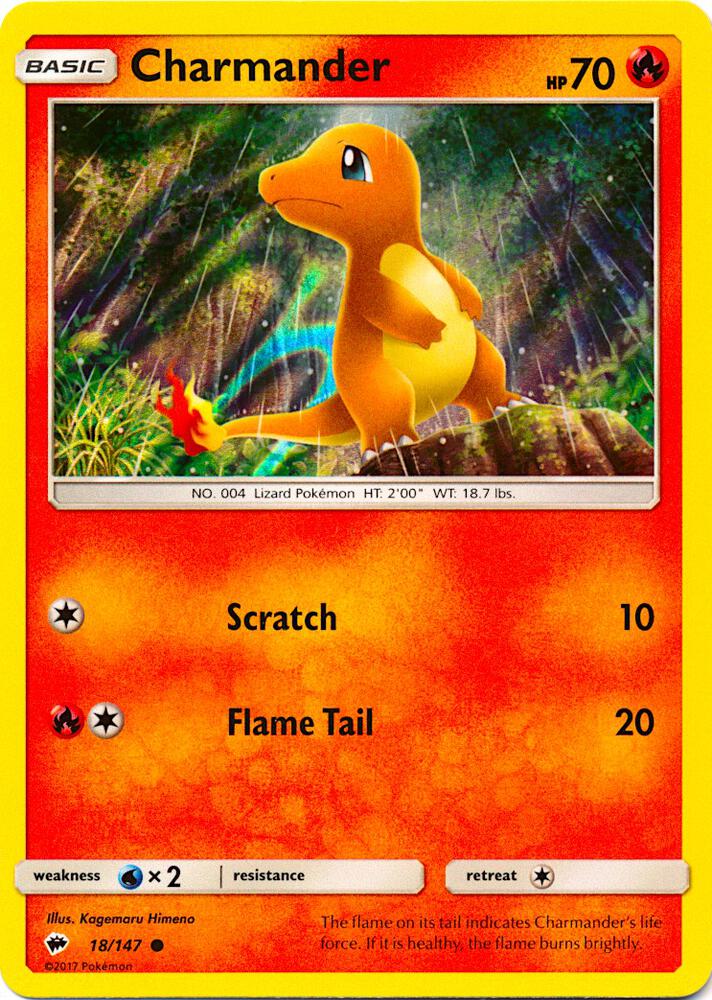 Charmander 018/147 — Miscellaneous Cards & Products (English Pokémon TCG card)