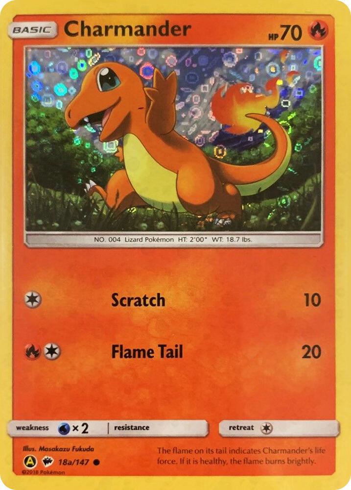 Charmander 018a/147 — Miscellaneous Cards & Products (English Pokémon TCG card)