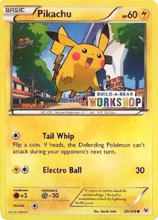 Pikachu 020/108 — Miscellaneous Cards & Products (English Pokémon TCG card)