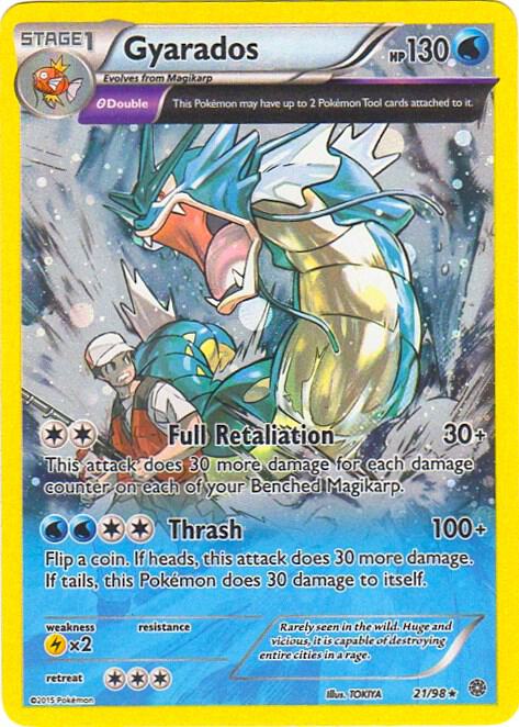Gyarados 021/098 — Miscellaneous Cards & Products (English Pokémon TCG card)