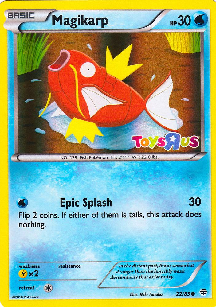 Magikarp 022/083 — Miscellaneous Cards & Products (English Pokémon TCG card)