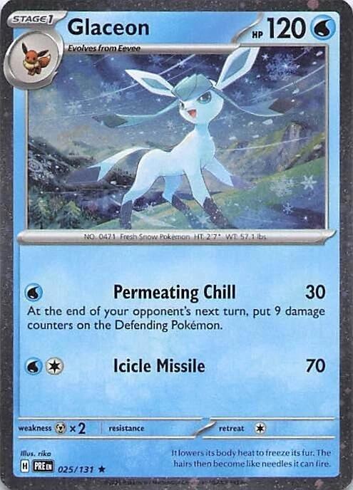 Glaceon 025/131 — Miscellaneous Cards & Products (English Pokémon TCG card)
