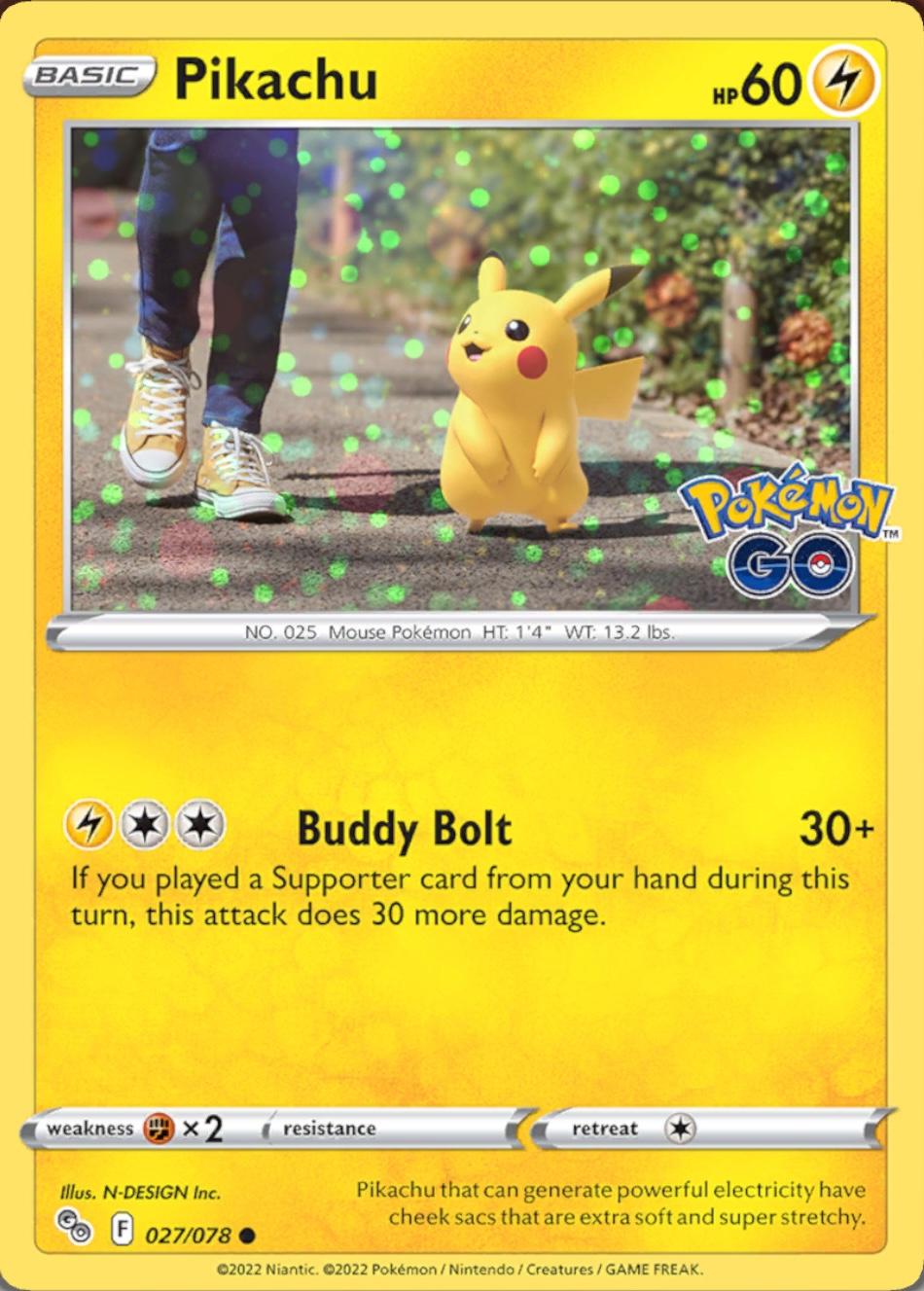 Pikachu 027/078 — Miscellaneous Cards & Products (English Pokémon TCG card)