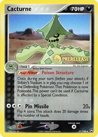 Cacturne 027/108 — Miscellaneous Cards & Products (English Pokémon TCG card)