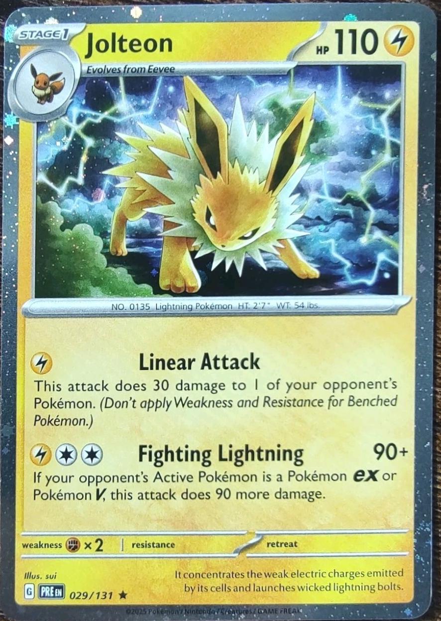 Jolteon 029/131 — Miscellaneous Cards & Products (English Pokémon TCG card)