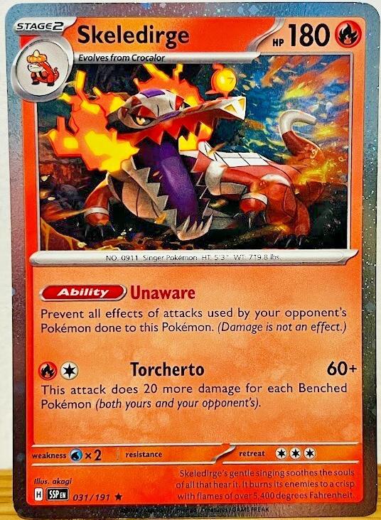 Skeledirge 031/191 — Miscellaneous Cards & Products (English Pokémon TCG card)