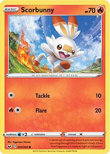 Scorbunny 031/202 — Miscellaneous Cards & Products (English Pokémon TCG card)