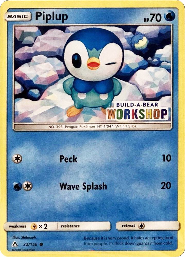 Piplup 032/156 — Miscellaneous Cards & Products (English Pokémon TCG card)