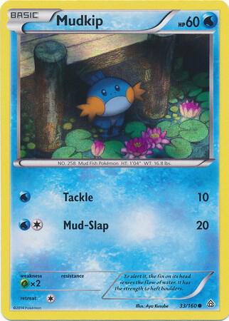 Mudkip 033/160 — Miscellaneous Cards & Products (English Pokémon TCG card)