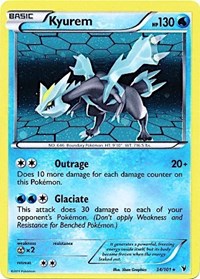 Kyurem 034/101 — Miscellaneous Cards & Products (English Pokémon TCG card)