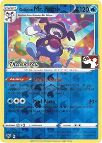 Galarian Mr. Rime 036/189 — Miscellaneous Cards & Products (English Pokémon TCG card)