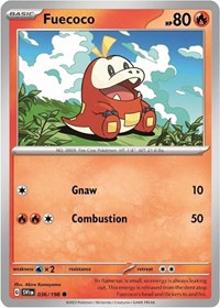 Fuecoco 036/198 — Miscellaneous Cards & Products (English Pokémon TCG card)