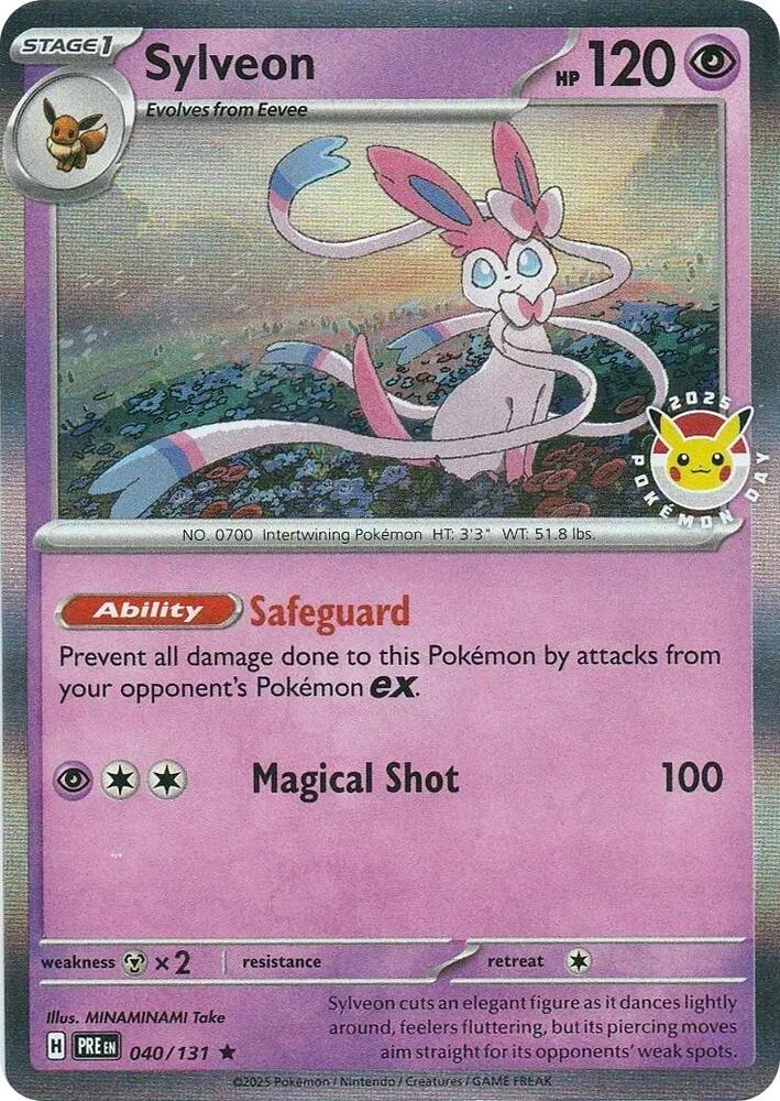 Sylveon 040/131 — Miscellaneous Cards & Products (English Pokémon TCG card)