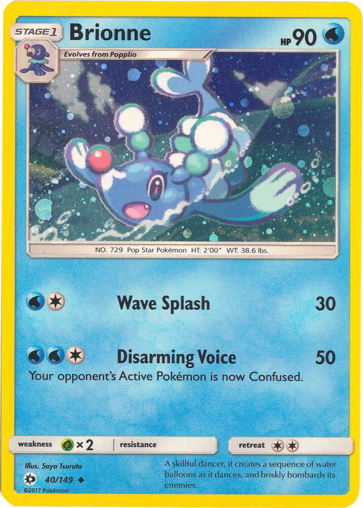 Brionne 040/149 — Miscellaneous Cards & Products (English Pokémon TCG card)