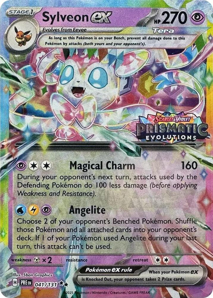 Sylveon ex 041/131 — Miscellaneous Cards & Products (English Pokémon TCG card)
