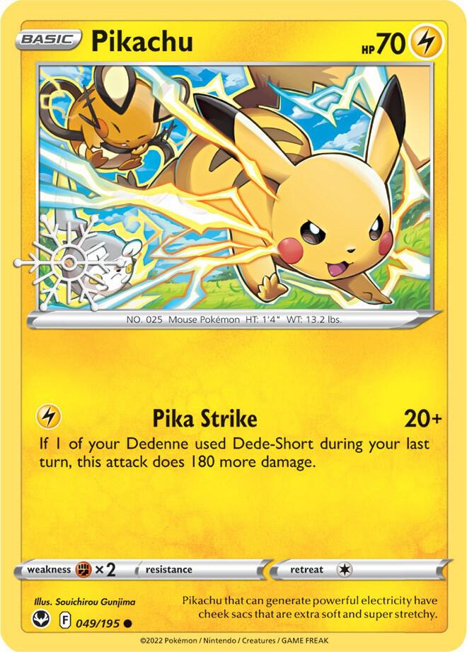 Pikachu 049/195 — Miscellaneous Cards & Products (English Pokémon TCG card)