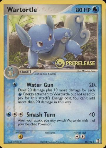 Wartortle 050/112 — Miscellaneous Cards & Products (English Pokémon TCG card)