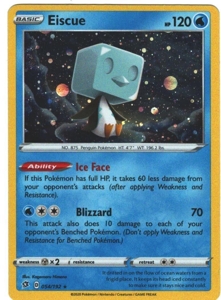 Eiscue 054/192 — Miscellaneous Cards & Products (English Pokémon TCG card)