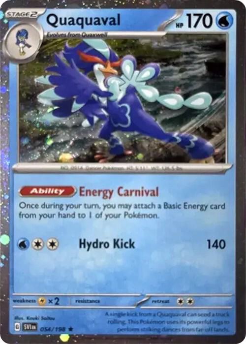 Quaquaval 054/198 — Miscellaneous Cards & Products (English Pokémon TCG card)