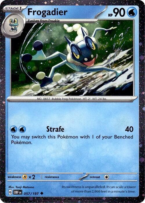 Frogadier 057/197 — Miscellaneous Cards & Products (English Pokémon TCG card)