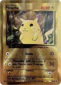 Pikachu 058/102 — Miscellaneous Cards & Products (English Pokémon TCG card)