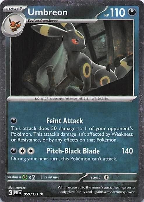 Umbreon 059/131 — Miscellaneous Cards & Products (English Pokémon TCG card)