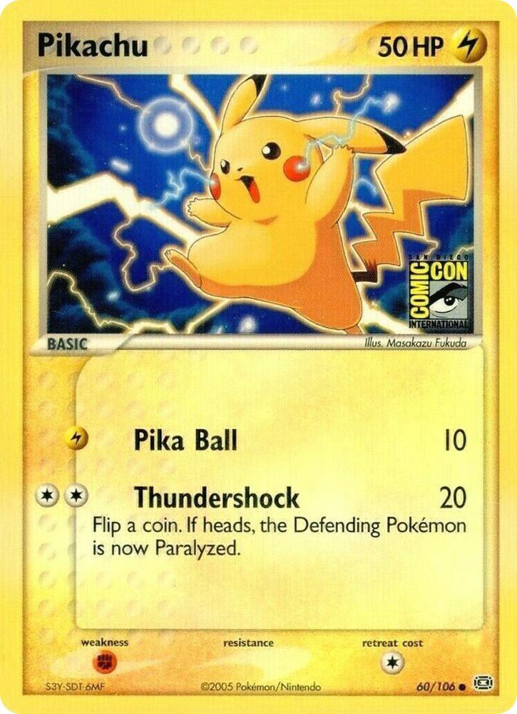 Pikachu 060/106 — Miscellaneous Cards & Products (English Pokémon TCG card)