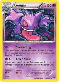 Gengar 060/162 — Miscellaneous Cards & Products (English Pokémon TCG card)