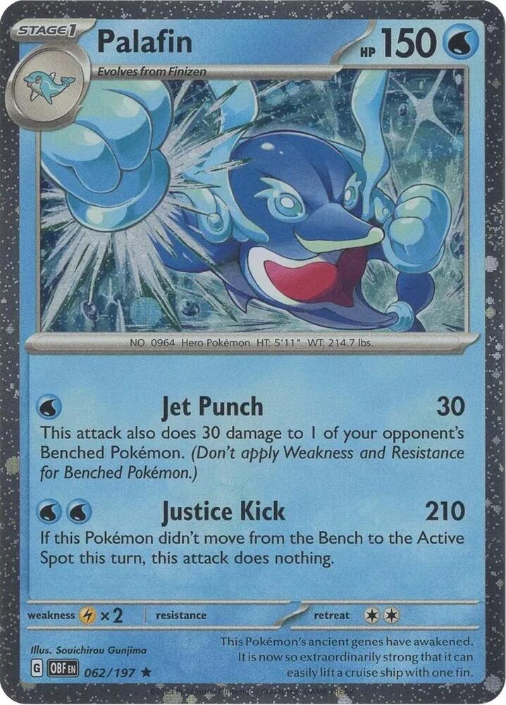 Palafin 062/197 — Miscellaneous Cards & Products (English Pokémon TCG card)