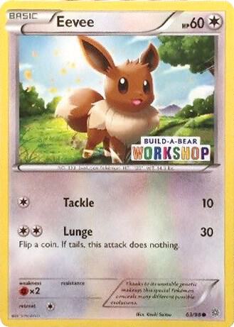 Eevee 063/098 — Miscellaneous Cards & Products (English Pokémon TCG card)