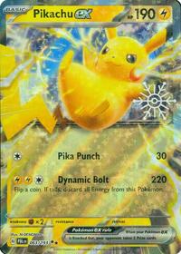 Pikachu ex (Holiday Calendar) 063/193 — Miscellaneous Cards & Products (English Pokémon TCG card)