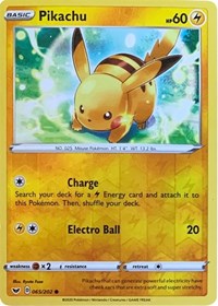 Pikachu 065/202 — Miscellaneous Cards & Products (English Pokémon TCG card)
