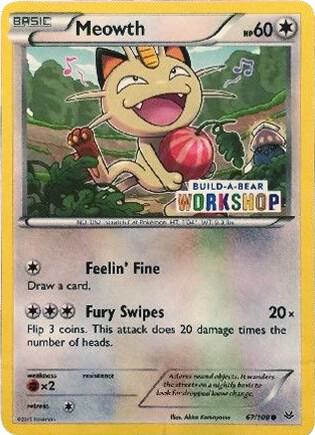 Meowth 067/108 — Miscellaneous Cards & Products (English Pokémon TCG card)