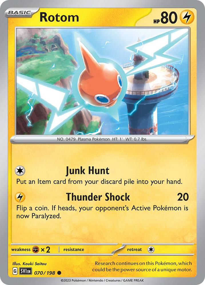 Rotom 070/198 — Miscellaneous Cards & Products (English Pokémon TCG card)