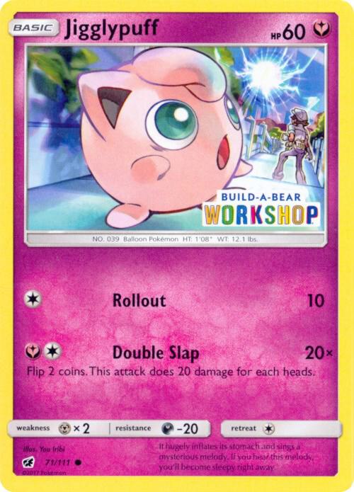 Jigglypuff 071/111 — Miscellaneous Cards & Products (English Pokémon TCG card)