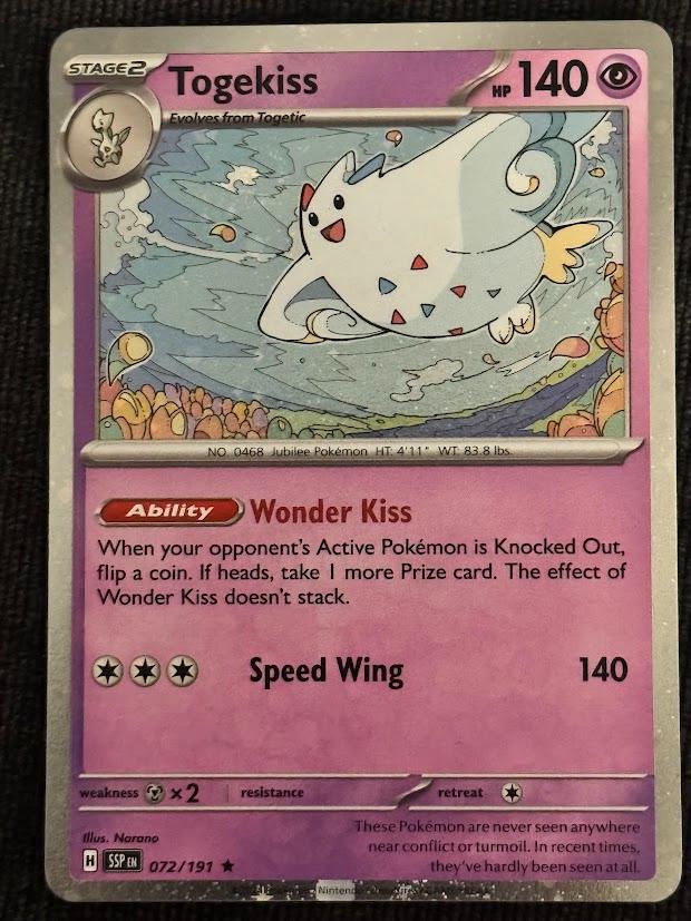 Togekiss 072/191 — Miscellaneous Cards & Products (English Pokémon TCG card)