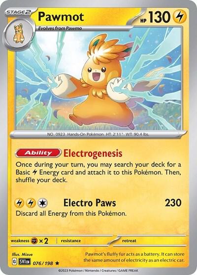 Pawmot 076/198 — Miscellaneous Cards & Products (English Pokémon TCG card)