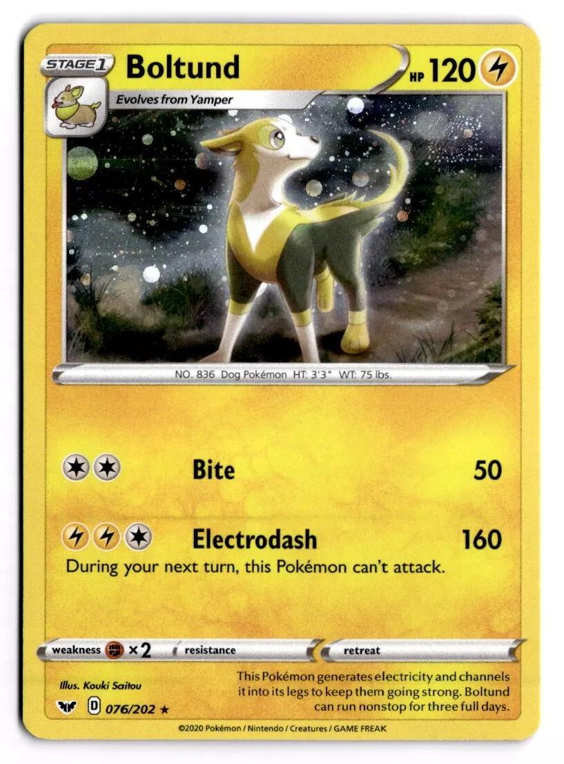 Boltund 076/202 — Miscellaneous Cards & Products (English Pokémon TCG card)