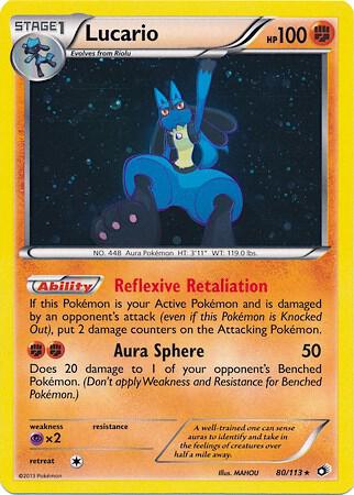 Lucario 080/113 — Miscellaneous Cards & Products (English Pokémon TCG card)